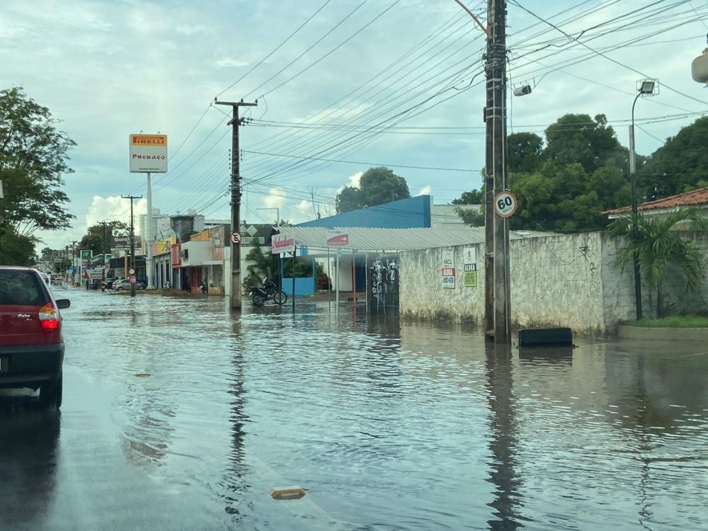 Corrente registra terceiro maior volume de chuva do pa�s