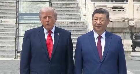 Trump comemora acordos realizados em encontro na China