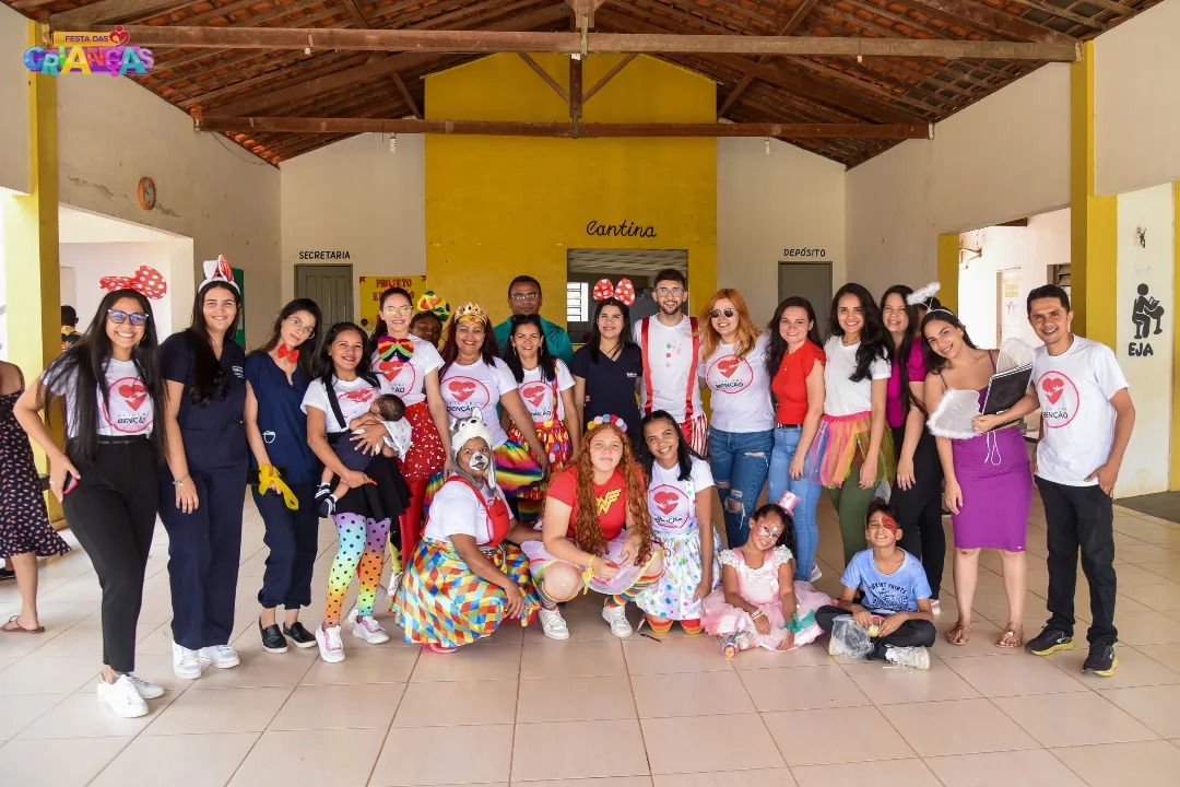 Caravana de Volunt�rios Seja Uma Ben��o leva servi�os gratuitos a Pau D'Arco do Piau�